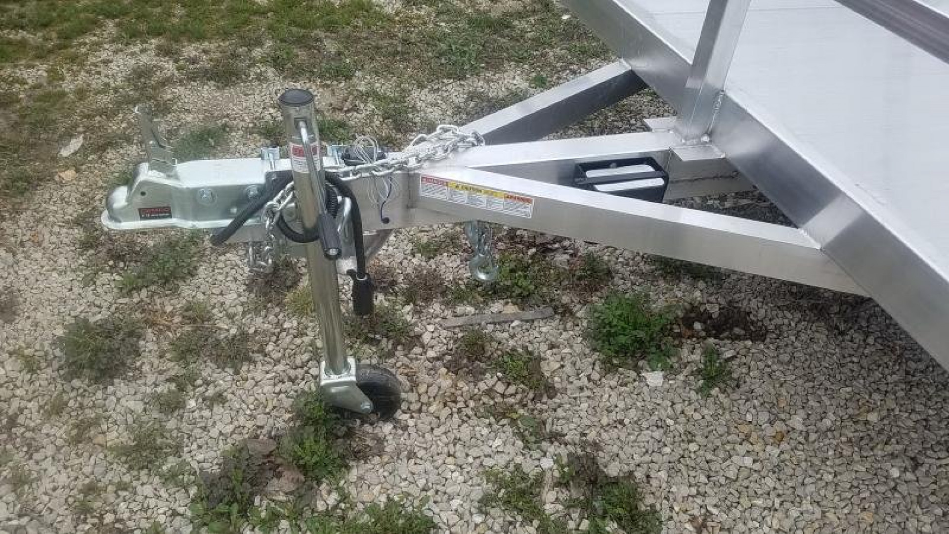 New 2025 R&R 7x16 All Aluminum Utility Trailer Utility Trailer
