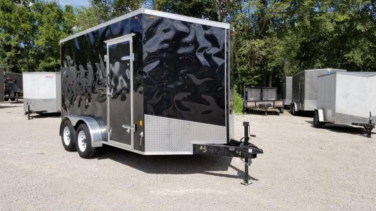 Used FOR RENT ONLY #5 7x12 TANDEM Interstate Cargo Trailer