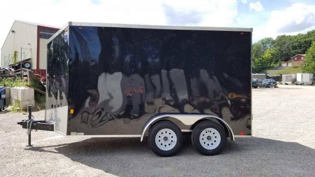 Used FOR RENT ONLY #5 7x12 TANDEM Interstate Cargo Trailer