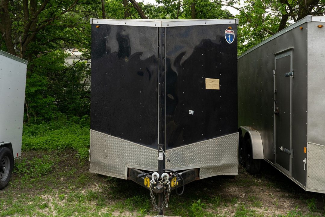Used FOR RENT ONLY #5 7x12 TANDEM Interstate Cargo Trailer