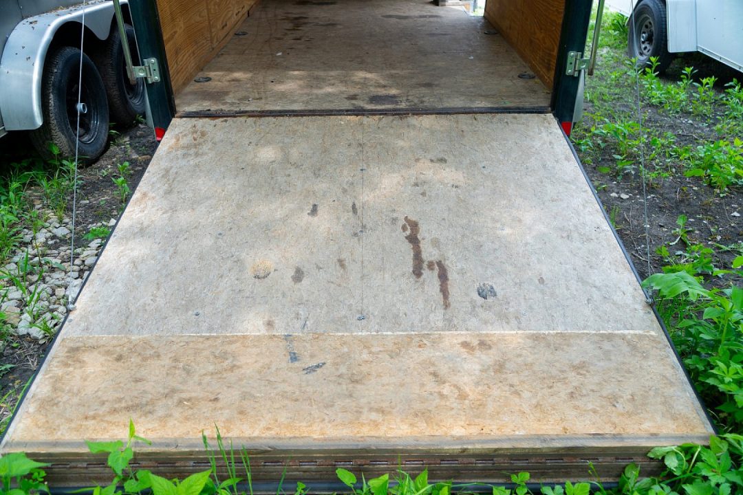 Used FOR RENT ONLY #5 7x12 TANDEM Interstate Cargo Trailer