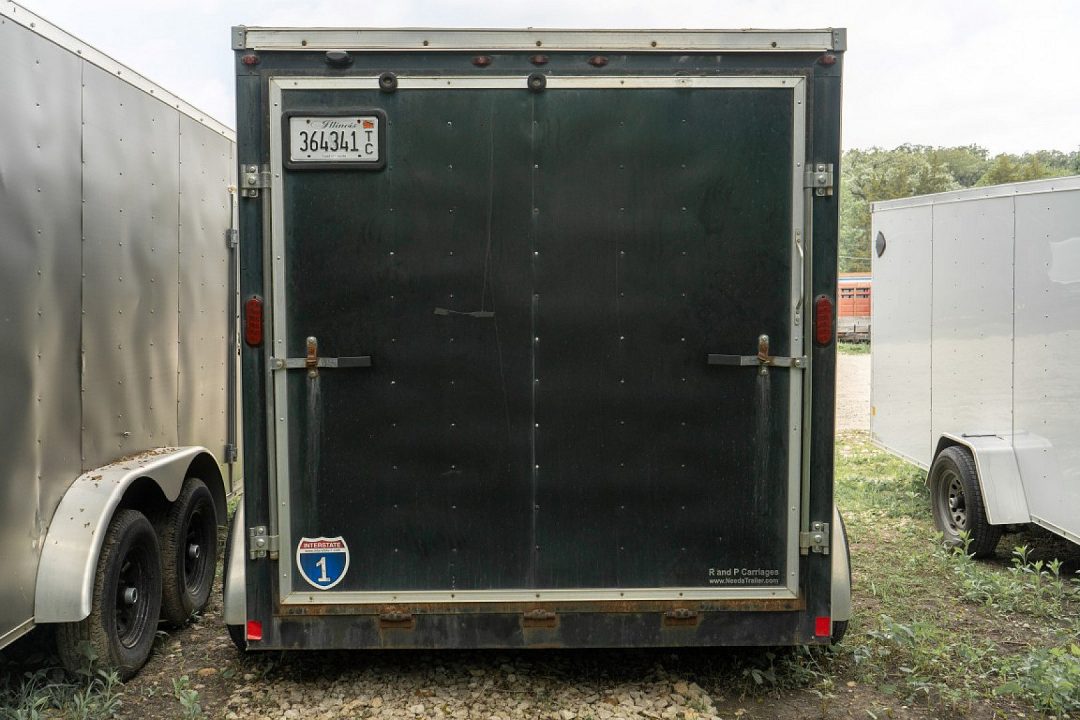 Used FOR RENT ONLY #5 7x12 TANDEM Interstate Cargo Trailer