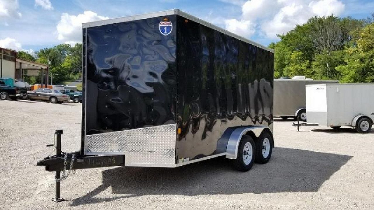 Used FOR RENT ONLY #5 7x12 TANDEM Interstate Cargo Trailer