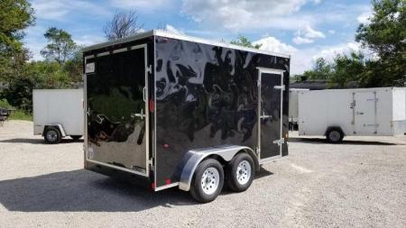Used FOR RENT ONLY #5 7x12 TANDEM Interstate Cargo Trailer