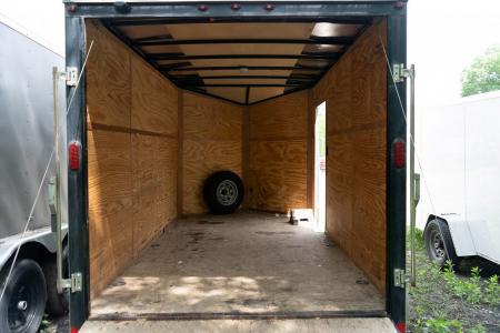 Used FOR RENT ONLY #5 7x12 TANDEM Interstate Cargo Trailer