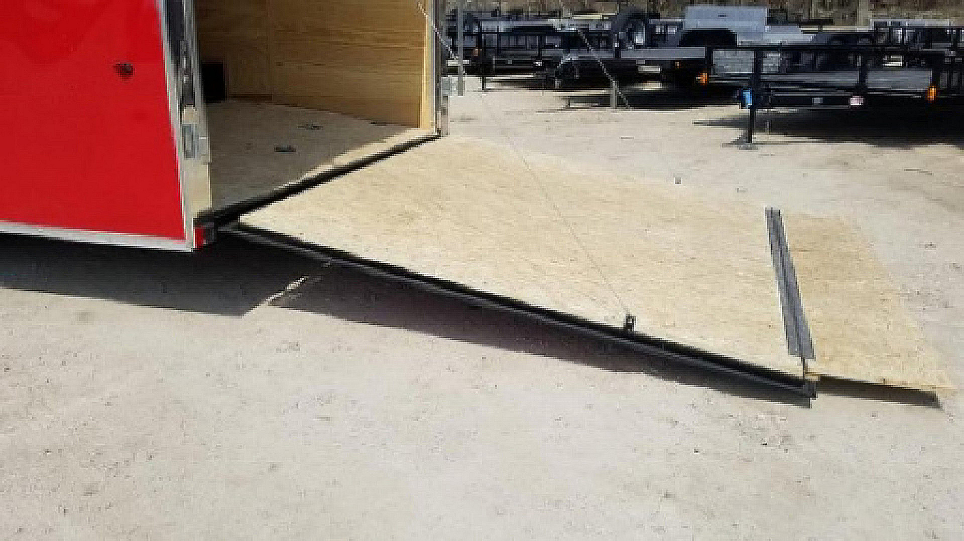Used FOR RENT ONLY #9 8.5x20 Interstate Enclosed Car Hauler