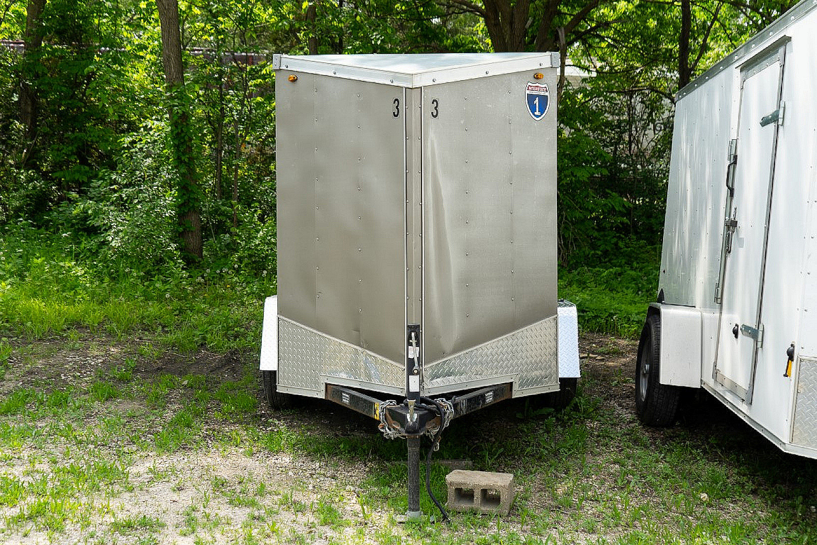 Used FOR RENT ONLY #3 5x8 Interstate Cargo Trailer