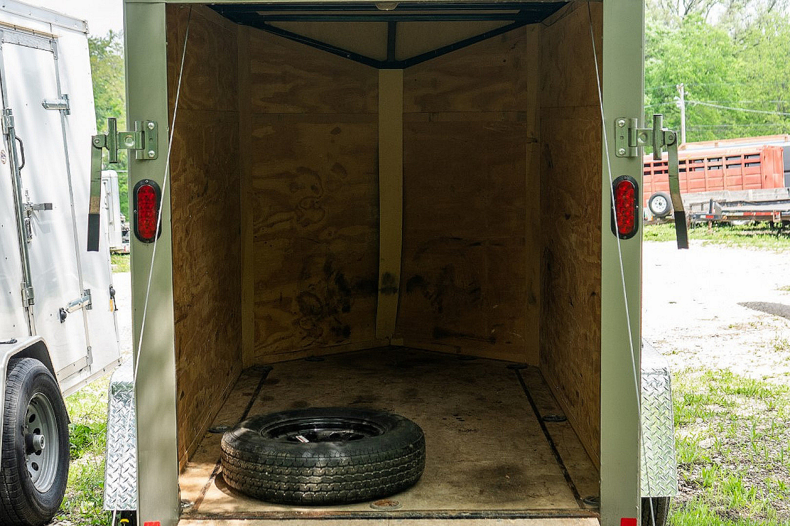 Used FOR RENT ONLY #3 5x8 Interstate Cargo Trailer