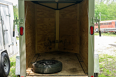 Used FOR RENT ONLY #3 5x8 Interstate Cargo Trailer