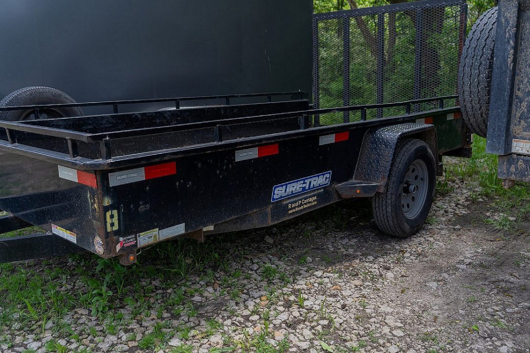 Used FOR RENT ONLY #8 6x12 Sure-Trac Utility Trailer w/Gate