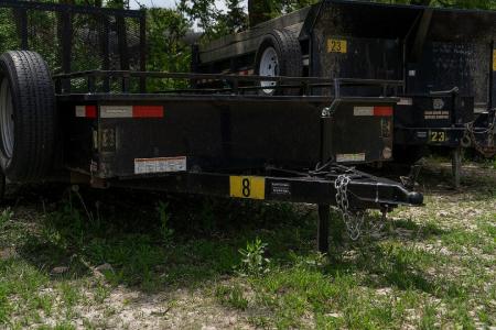 Used FOR RENT ONLY #8 6x12 Sure-Trac Utility Trailer w/Gate