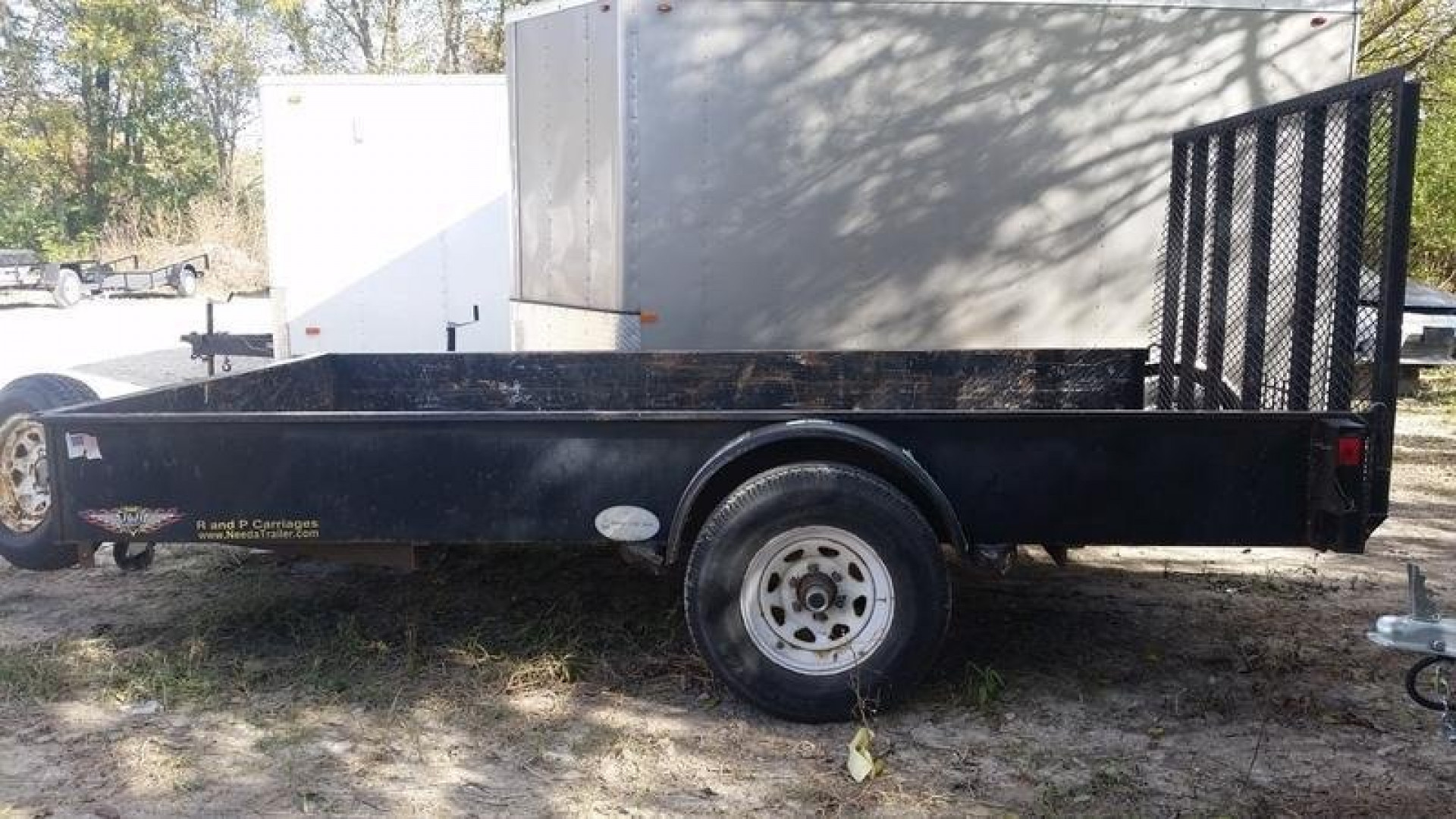 Used FOR RENT ONLY #10 H and H 7x12 Utility Trailer w/Gate