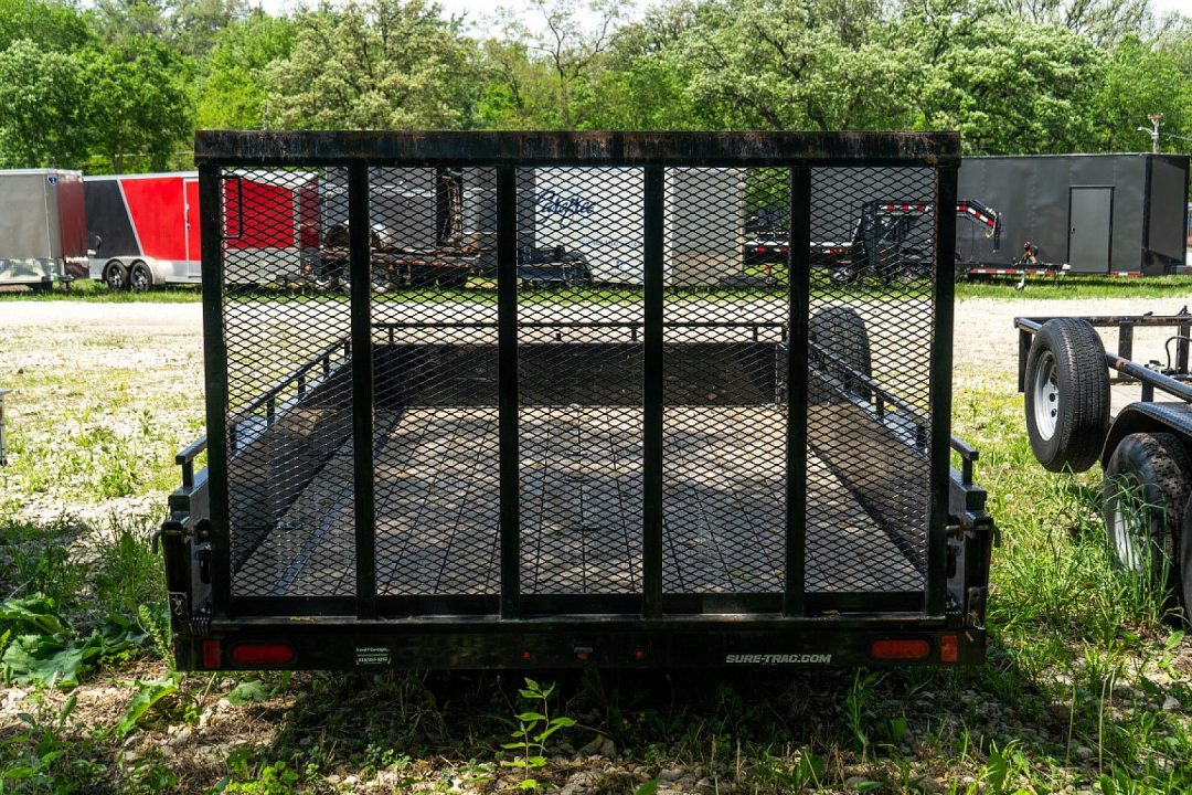 Used FOR RENT ONLY #10 7x12 Sure-Trac Steel High Side