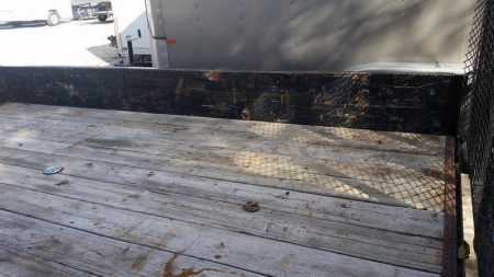 Used FOR RENT ONLY #10 H and H 7x12 Utility Trailer w/Gate