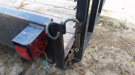 Used FOR RENT ONLY #10 H and H 7x12 Utility Trailer w/Gate