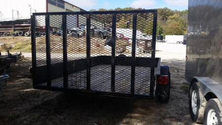 Used FOR RENT ONLY #10 H and H 7x12 Utility Trailer w/Gate