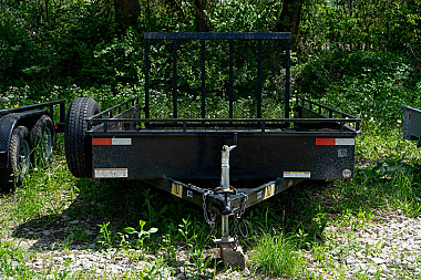 Used FOR RENT ONLY #10 7x12 Sure-Trac Steel High Side