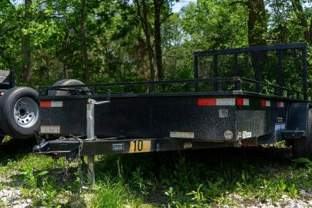 Used FOR RENT ONLY #10 7x12 Sure-Trac Steel High Side