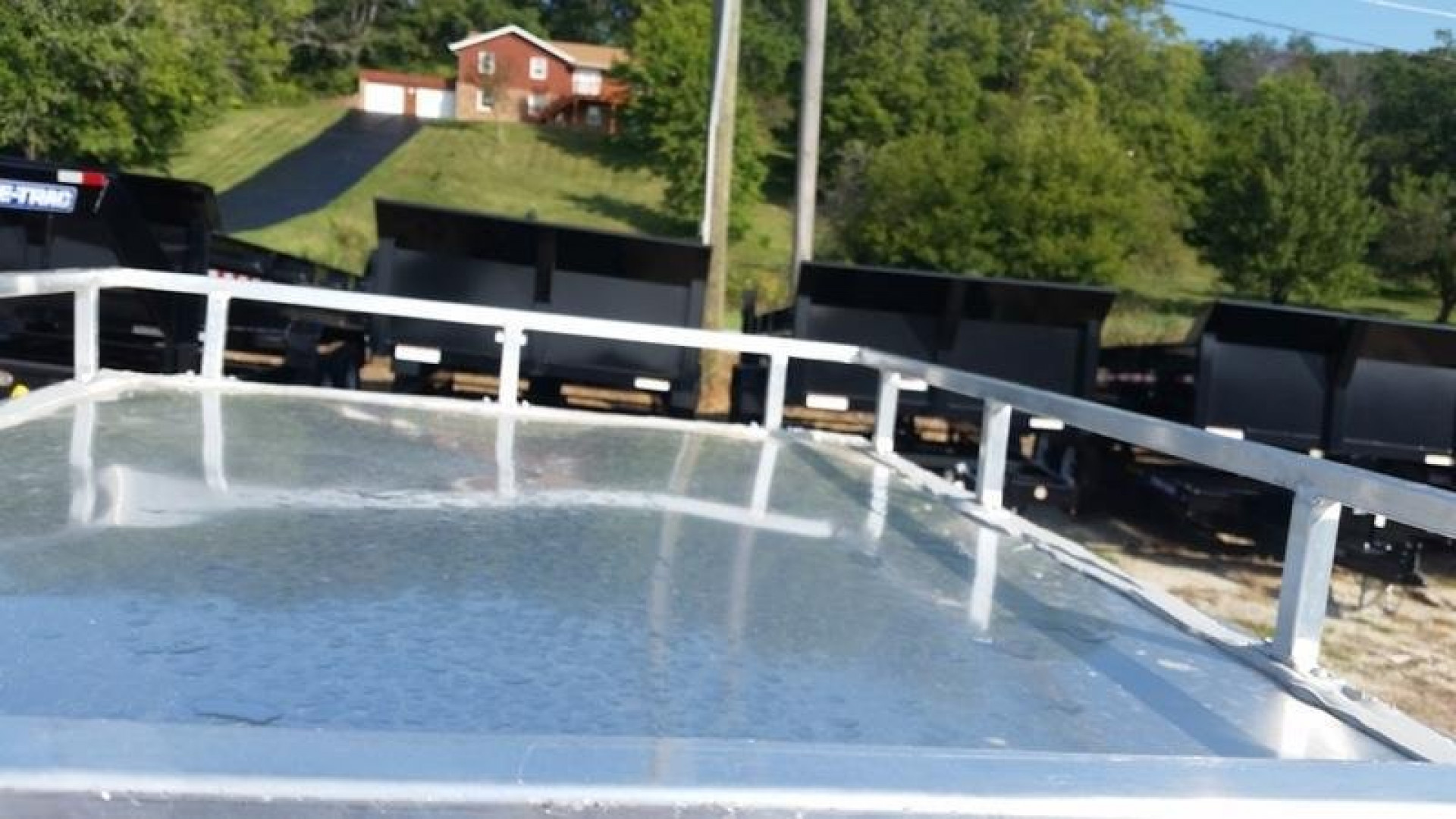 New 2024 R and R Trailers 4x8 Enclosed All Aluminum Cargo Trailer 3k GVWR