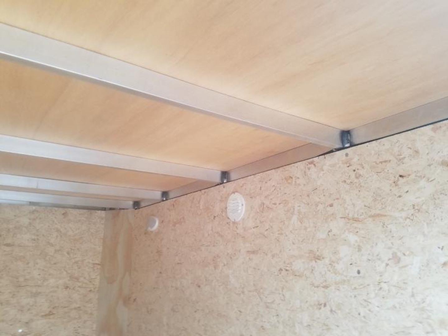 New 2024 R and R Trailers 4x8 Enclosed All Aluminum Cargo Trailer 3k GVWR