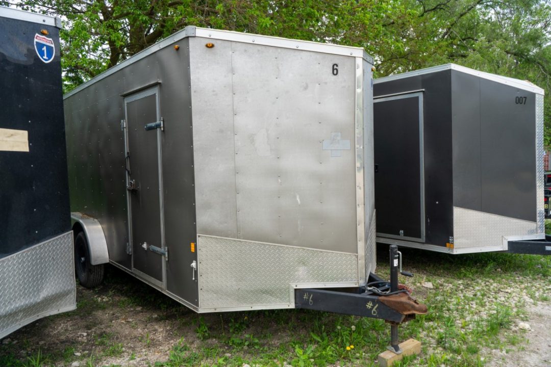 Used FOR RENT ONLY #6 7x18 Interstate Cargo Trailer