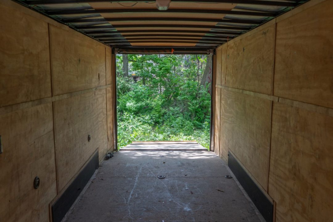 Used FOR RENT ONLY #6 7x18 Interstate Cargo Trailer