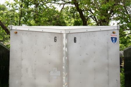 Used FOR RENT ONLY #6 7x18 Interstate Cargo Trailer