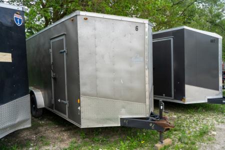 Used FOR RENT ONLY #6 7x18 Interstate Cargo Trailer