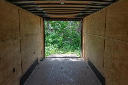 Used FOR RENT ONLY #6 7x18 Interstate Cargo Trailer