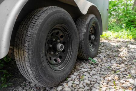 Used FOR RENT ONLY #6 7x18 Interstate Cargo Trailer