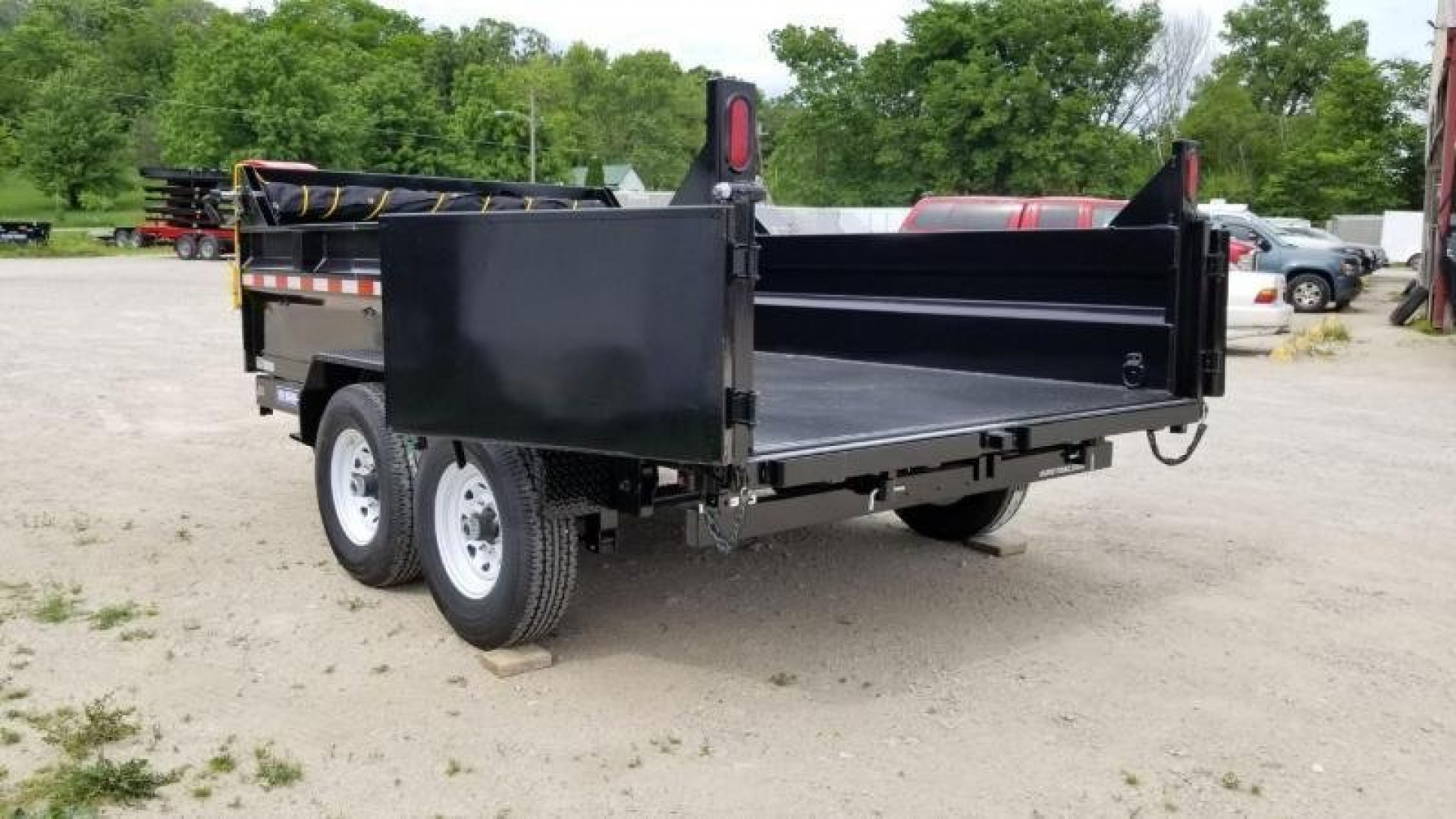 New 2026 Sure-Trac 82x12 Telescopic Dump Trailer