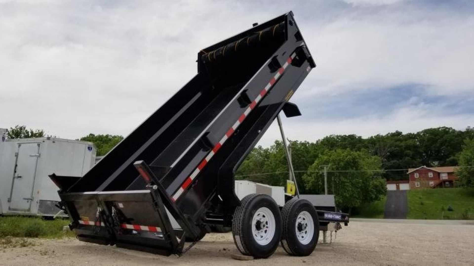 New 2026 Sure-Trac 82x12 Telescopic Dump Trailer