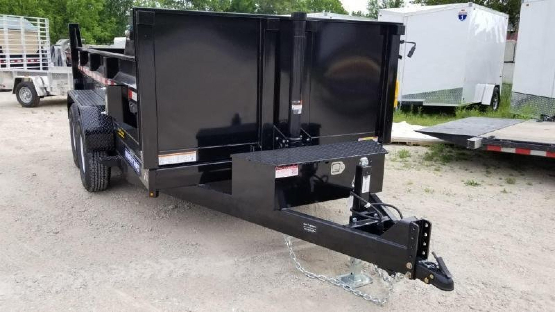 New 2026 Sure-Trac 82x12 Telescopic Dump Trailer