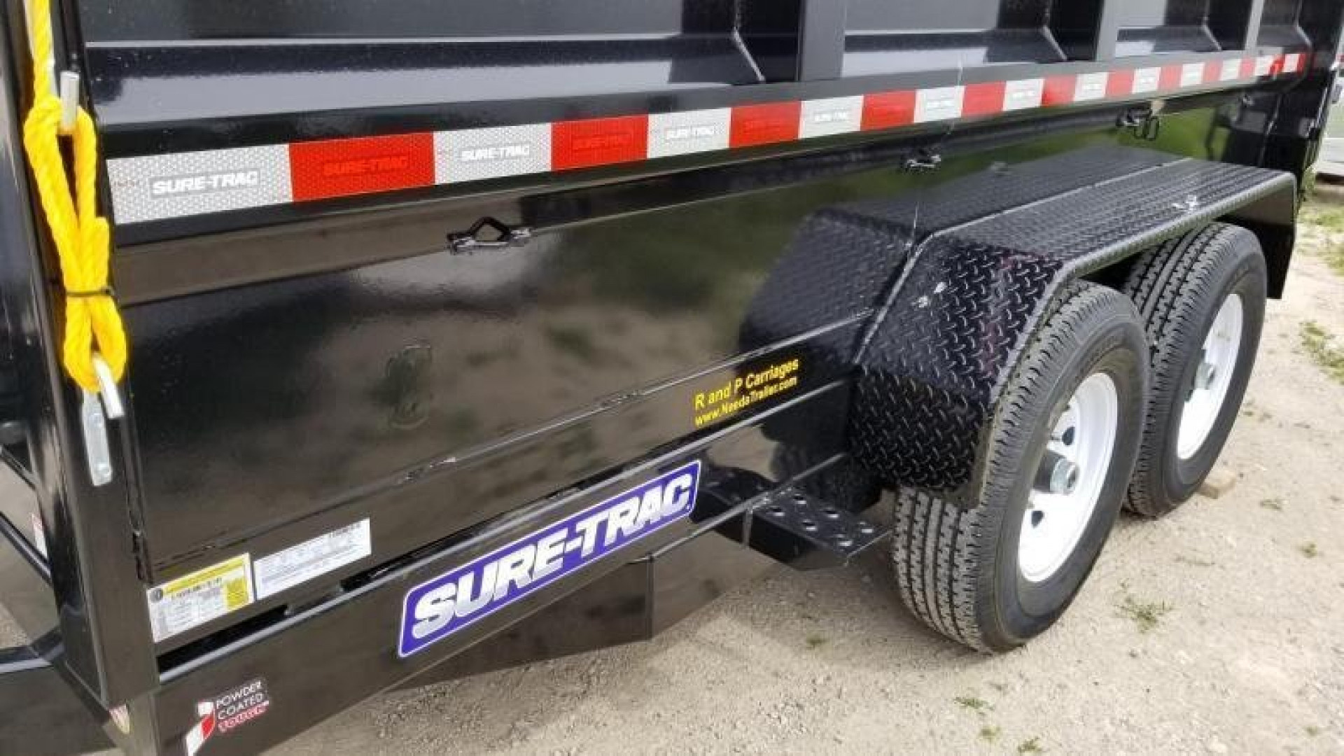 New 2026 Sure-Trac 82x12 Telescopic Dump Trailer