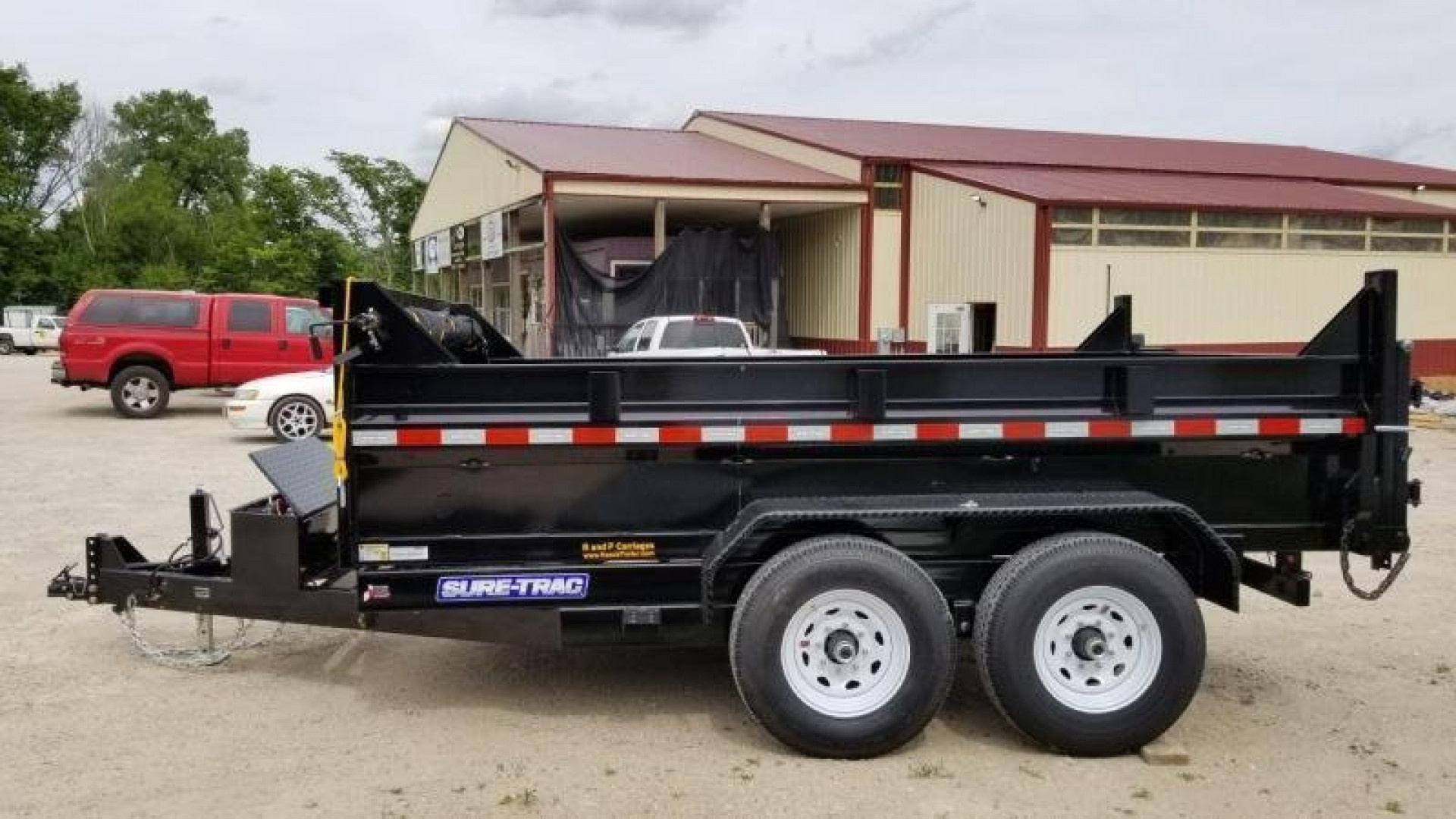 New 2026 Sure-Trac 82x12 Telescopic Dump Trailer