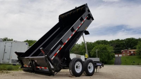New 2026 Sure-Trac 82x12 Telescopic Dump Trailer