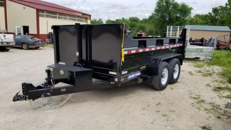 New 2026 Sure-Trac 82x12 Telescopic Dump Trailer