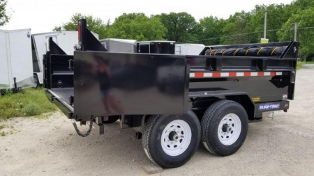 New 2026 Sure-Trac 82x12 Telescopic Dump Trailer