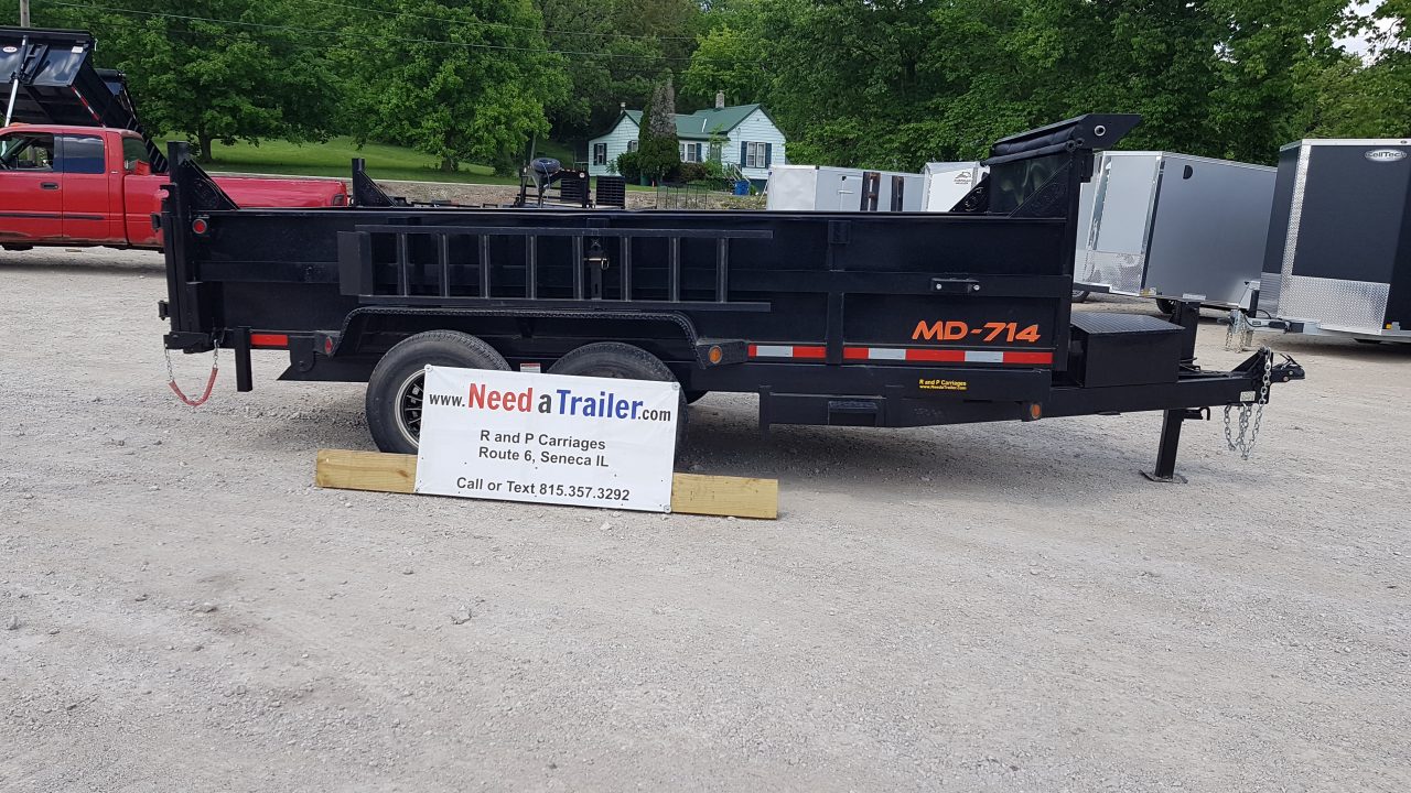 New 2026 MEB 82x14 Telescopic Dump Trailer 14K