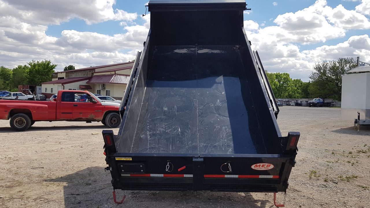 New 2026 MEB 82x14 Telescopic Dump Trailer 14K