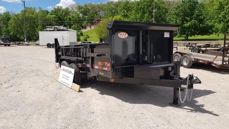 New 2026 MEB 82x14 Telescopic Dump Trailer 14K
