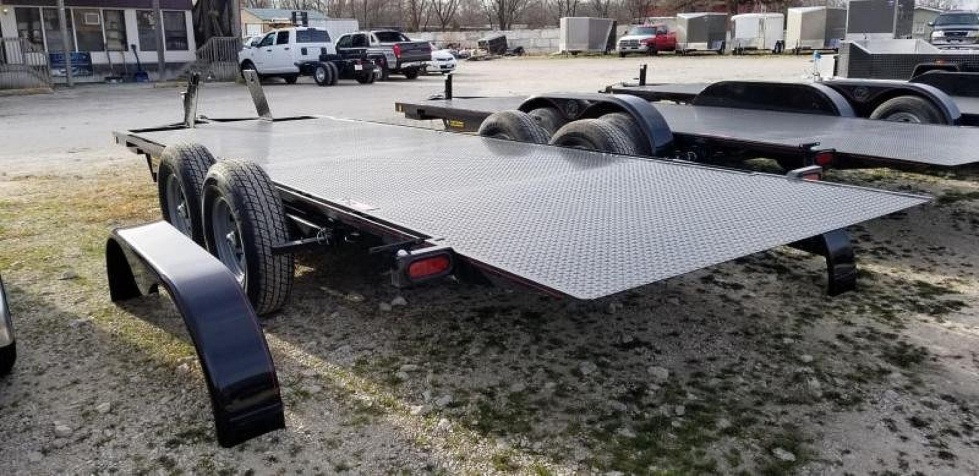New 2025 10K Kwik Load Trailers 7x20 Steel Texas Rollback Auto Hauler Trailer / Racing Trailer