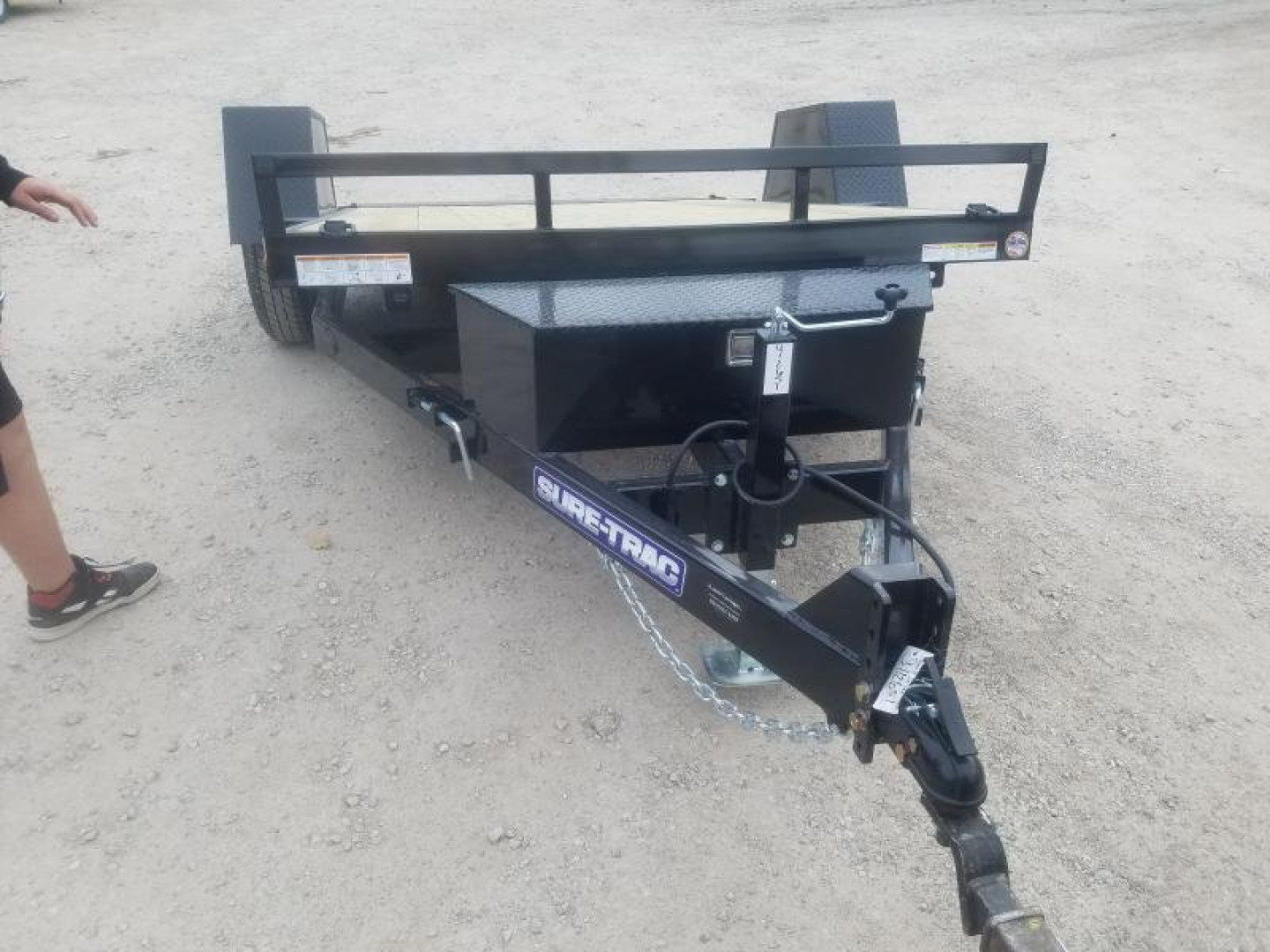 New 2026 Sure-Trac 78 IN x 12 Single Axle Tilt Bed Equipment Trailer 7.8K Equipment Trailer