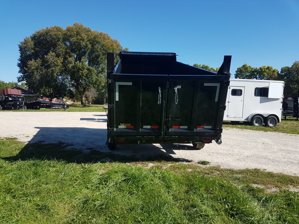 New 2027 Sure-Trac 82x16 Telescopic Dump Trailer w/4' Sides 14K