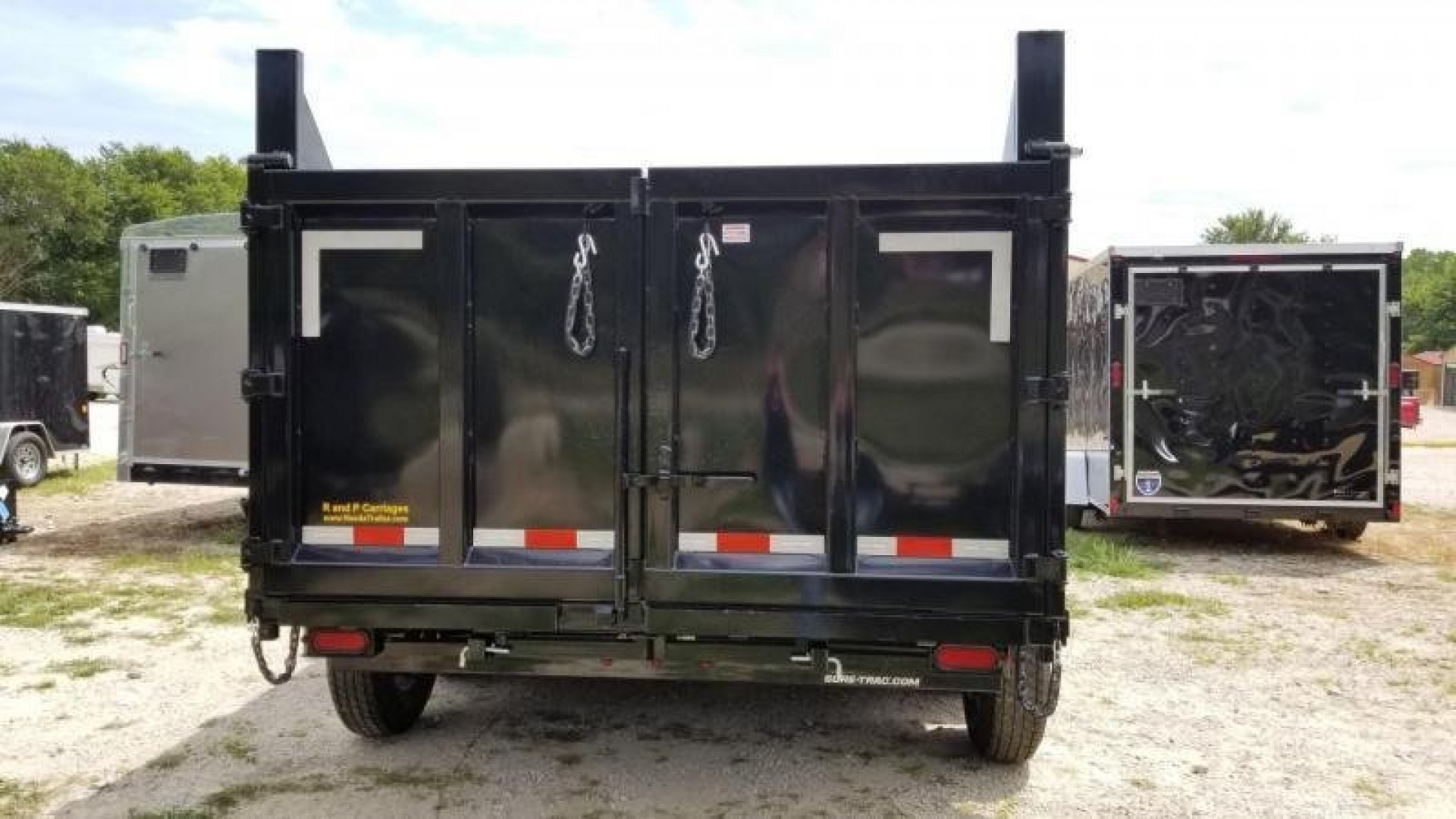 New 2027 Sure-Trac 82x16 Telescopic Dump Trailer w/4' Sides Dump Trailer