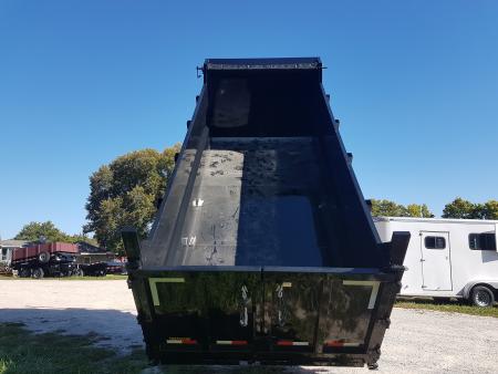 New 2027 Sure-Trac 82x16 Telescopic Dump Trailer w/4' Sides 14K