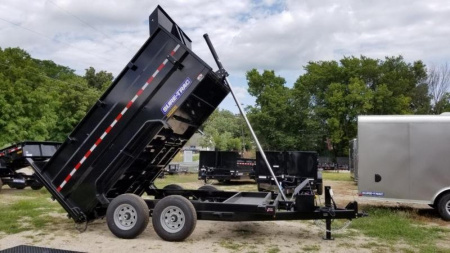 New 2027 Sure-Trac 82x16 Telescopic Dump Trailer w/4' Sides Dump Trailer