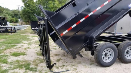 New 2027 Sure-Trac 82x16 Telescopic Dump Trailer w/4' Sides Dump Trailer