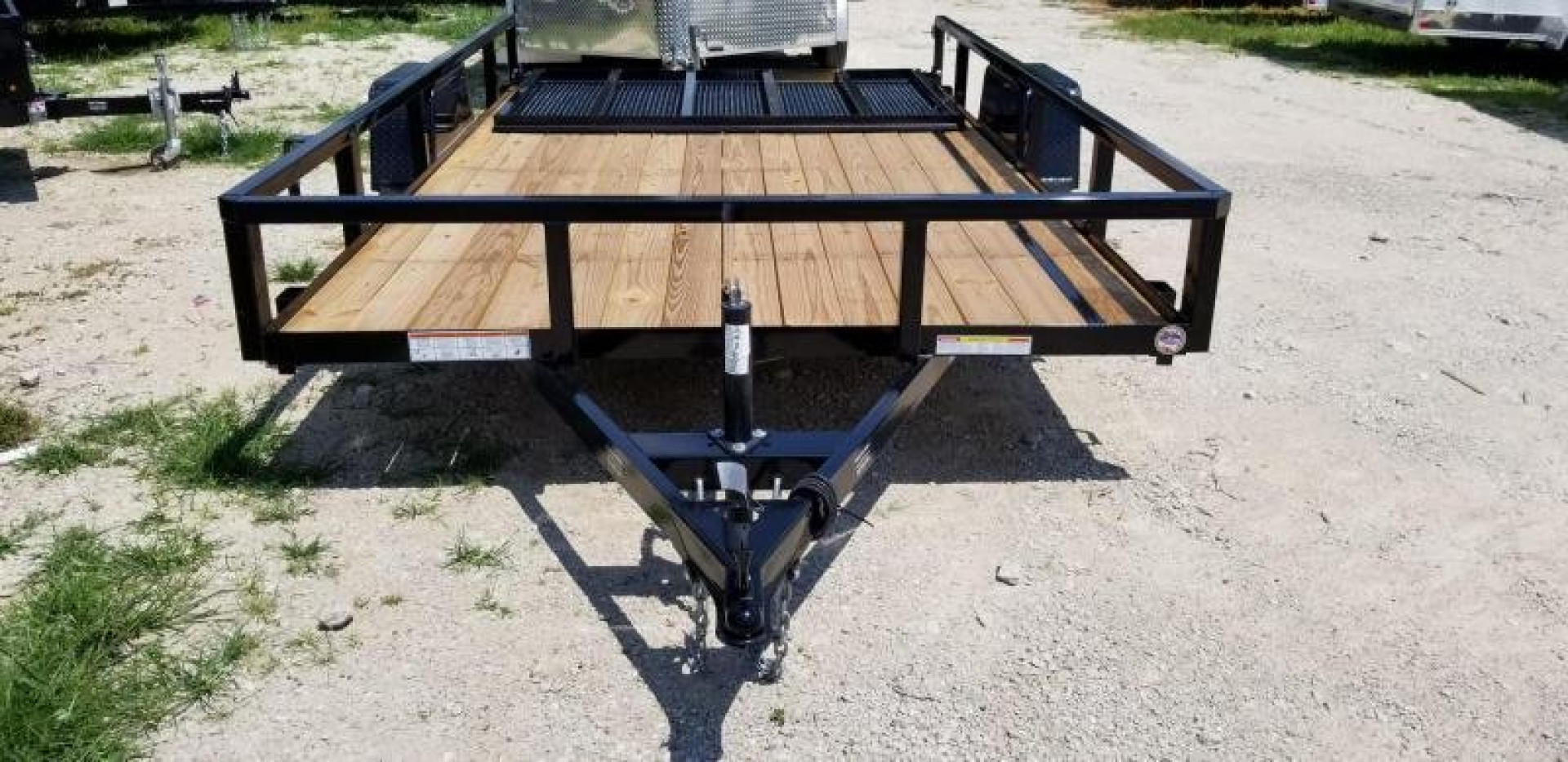 New 2026 Sure-Trac 7x12 Tube Top Utility Trailer w/Gate Utility Trailer