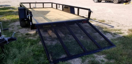 New 2026 Sure-Trac 7x12 Tube Top Utility Trailer w/Gate Utility Trailer